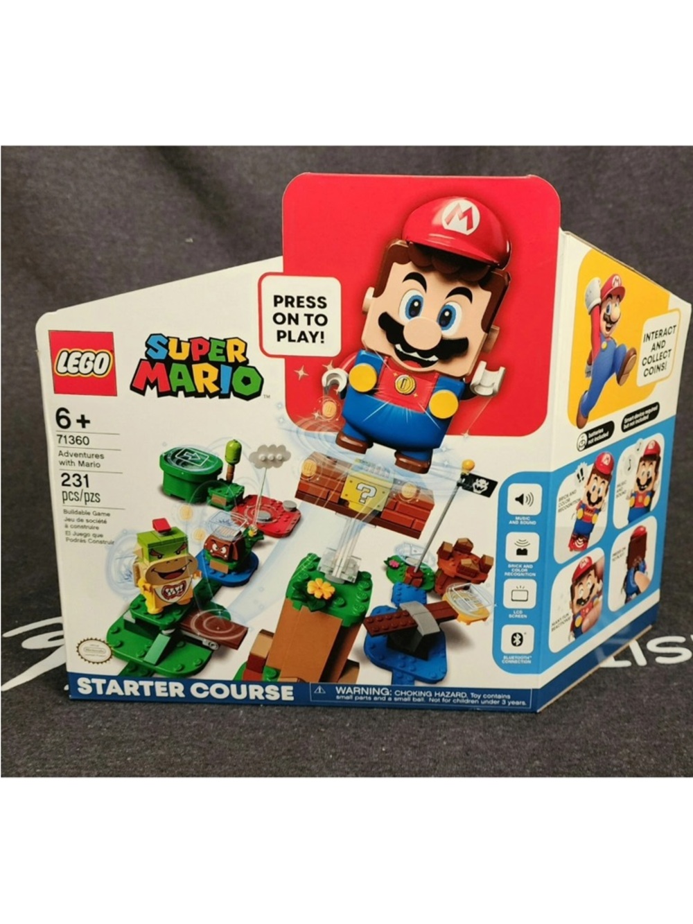 LEGO Super Mario - Adventures with Mario Starter Course  (71360) - NEW NWT RARE